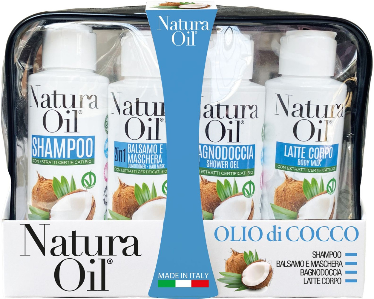 Dárkový set Natura Oil Set kokosový olej 102971
