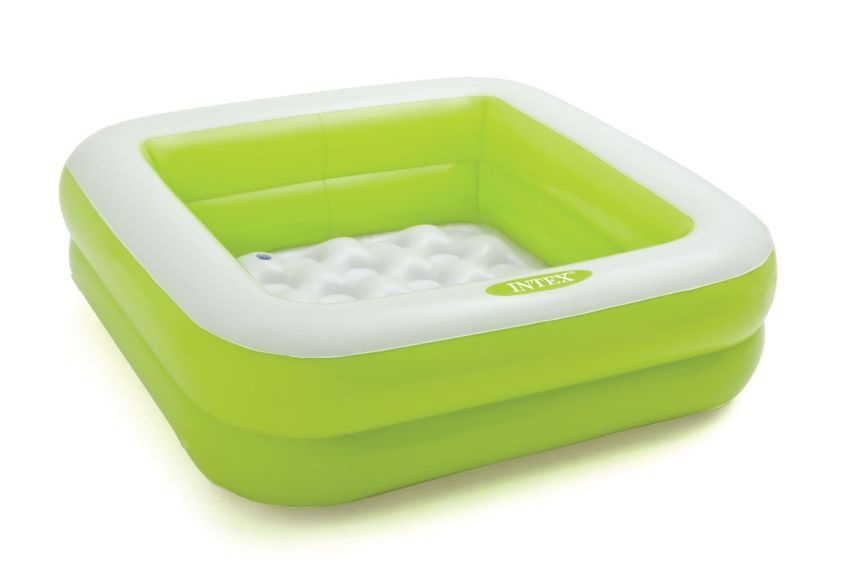 57100 Dětský bazén Play Box 85 x 85 x 23 cm zelená