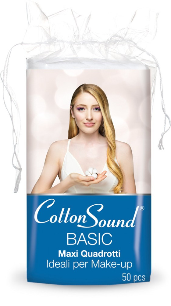 Odličovací tampóny Cotton Sound BASIC MAXIQ 50 ks AS.QUADR.50