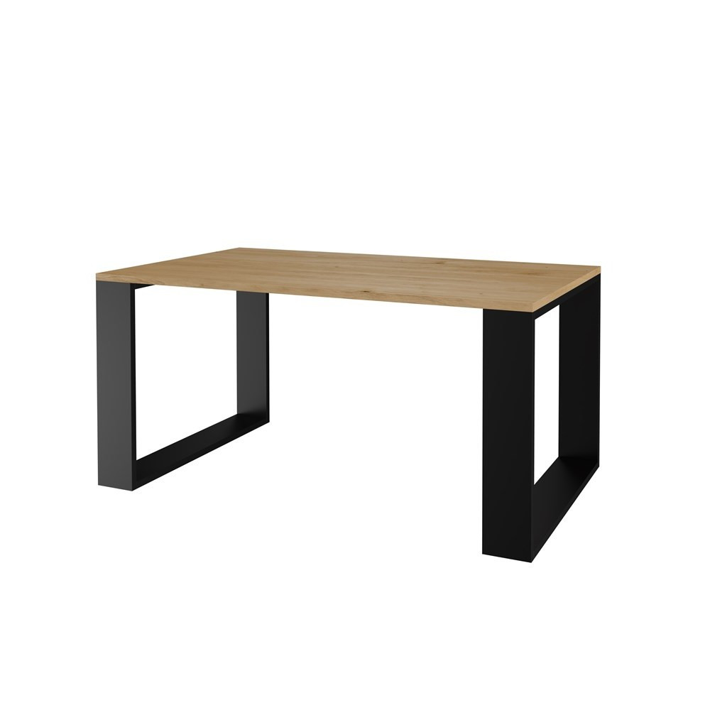Konferenční stolek Sava dub artisan/černá