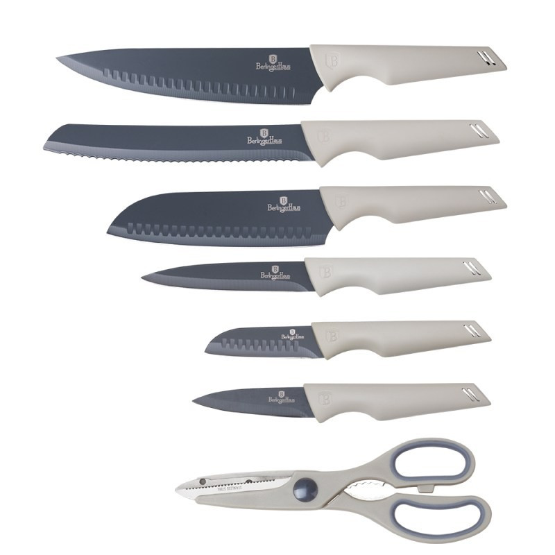 Sada nožů s nepřilnavým povrchem 7 ks Aspen Collection BH-2835