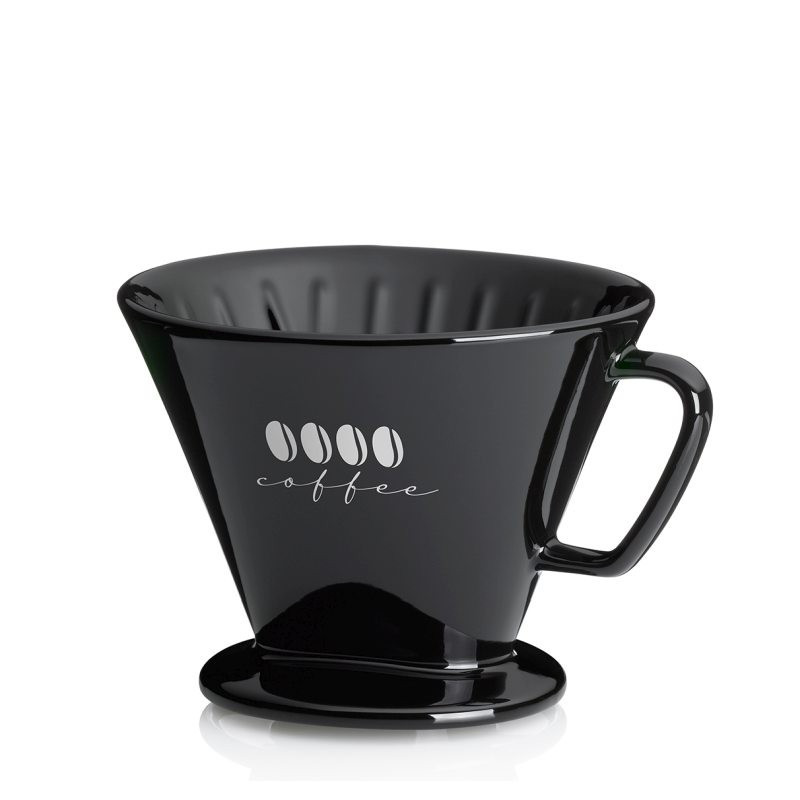 Kávový filtr porcelánový Excelsa L černá KL-12493