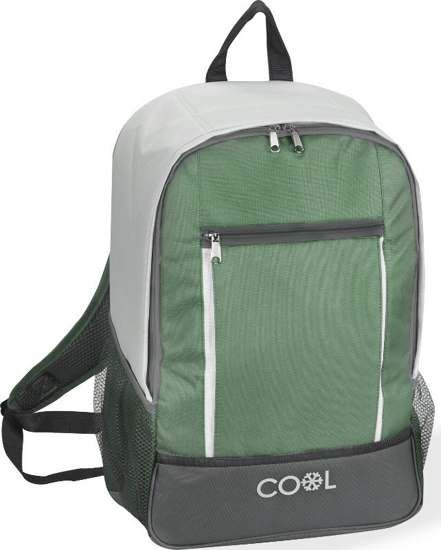 Chladící batoh COOL 20 l zelená / bílá KO-FB1300910zele