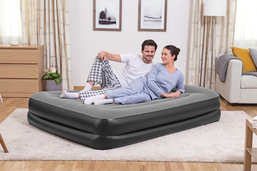 Air Bed Komfort Queen dvoulůžko černá 203 x 152 x 46 cm 67403