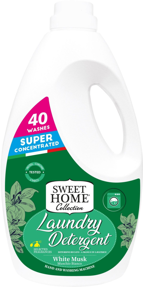 Prací gel Sweet Home CZ White Musk | Bílé pižmo 106053