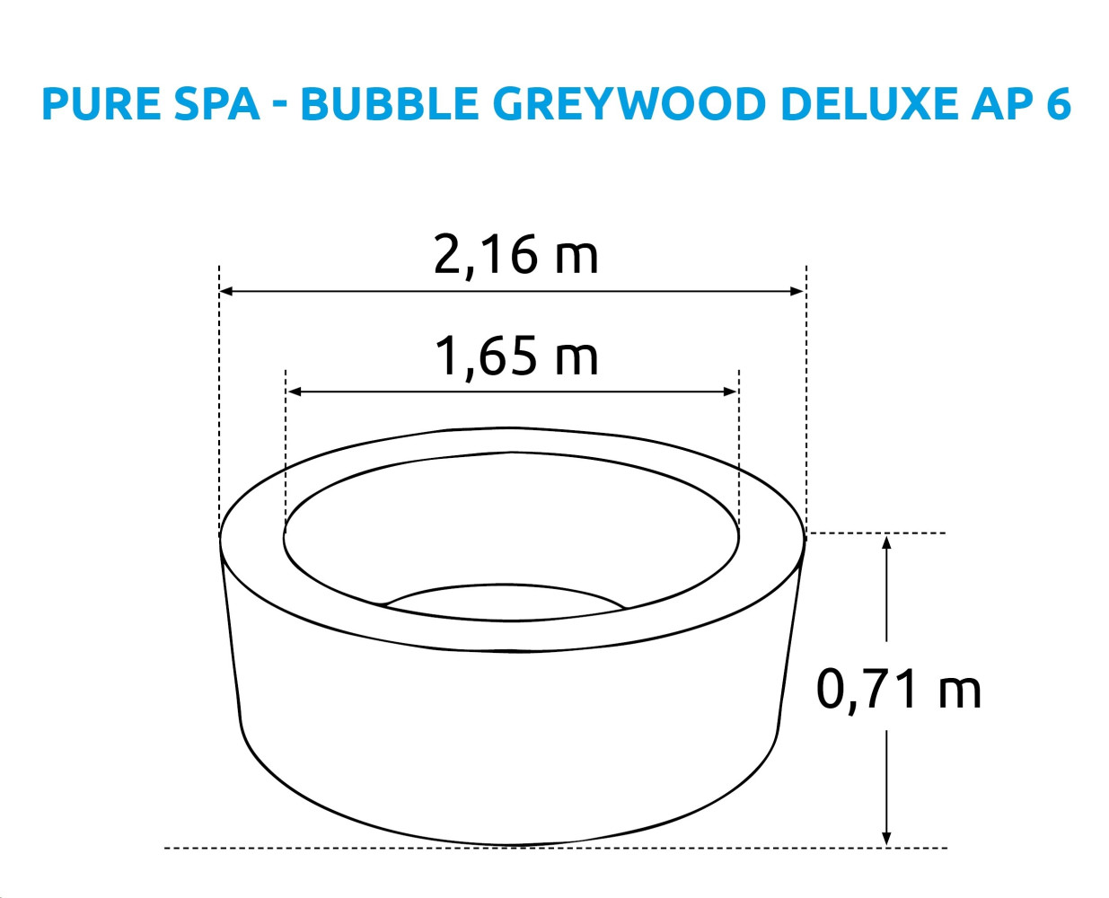 Nafukovací vířivka Intex Pure Spa - Bubble Greywood Deluxe AP 6