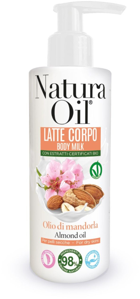 Tělové mléko Natura Oil mandle 102943