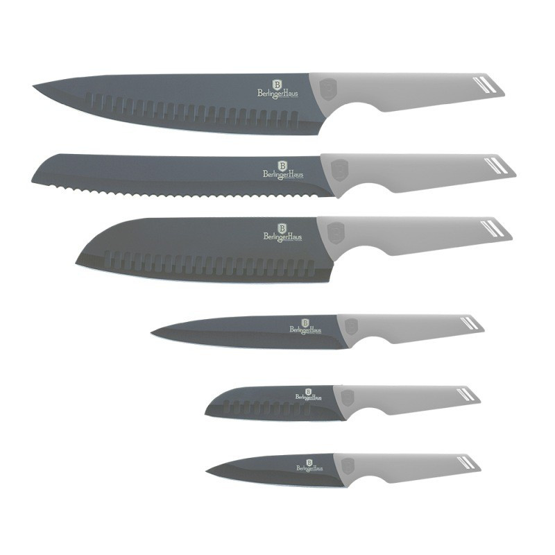 Sada nožů s nepřilnavým povrchem 6 ks Aspen Collection BH-2834