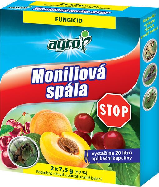 AGRO Moniliová spála STOP 2 x 7,5 g