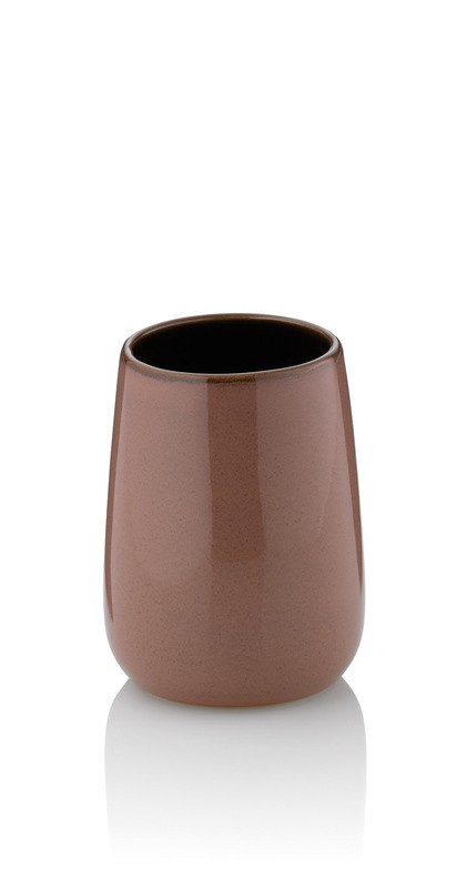 Pohár keramika Liana růžová KL-23629