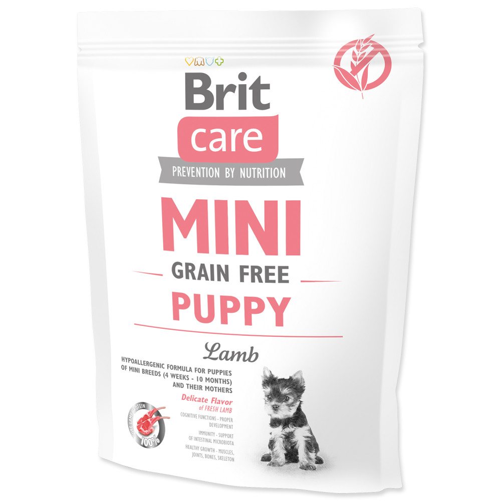 BRIT Care Mini Grain Free Puppy Lamb, 400 g