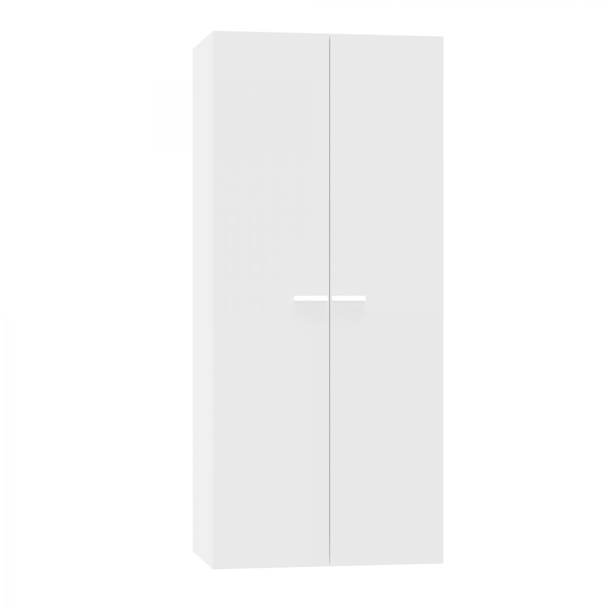 Šatní skříň dvoudveřová TIBET; 2 varianty Barva: bílá