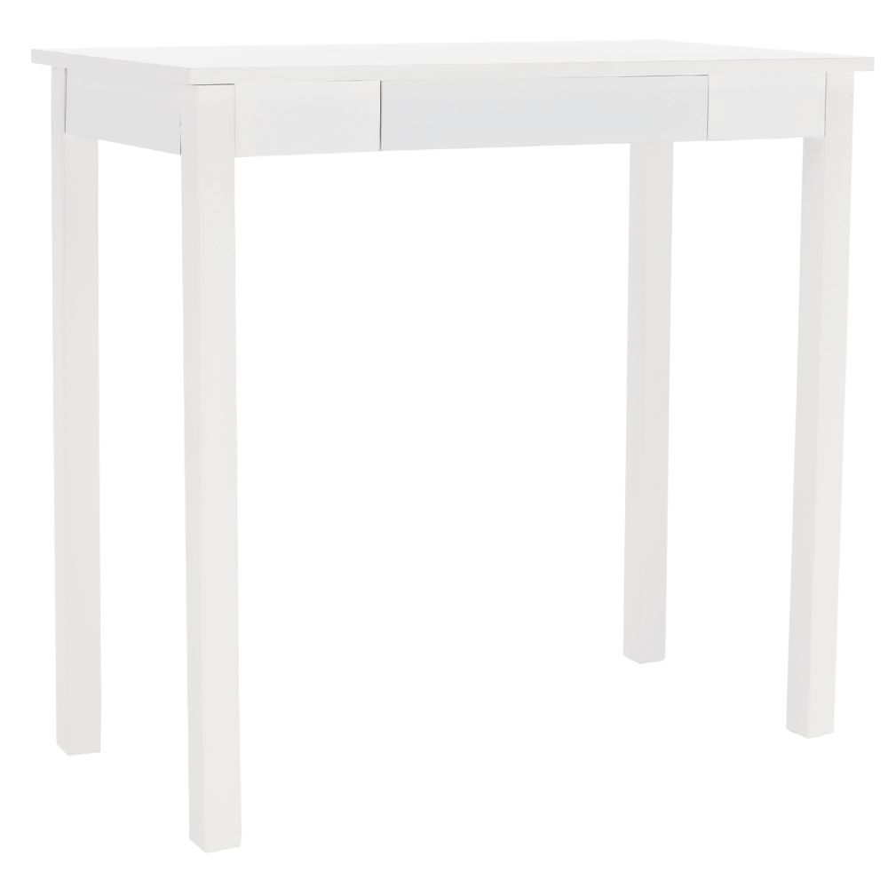 Konzolový stolek, bílá, AMYNTAS