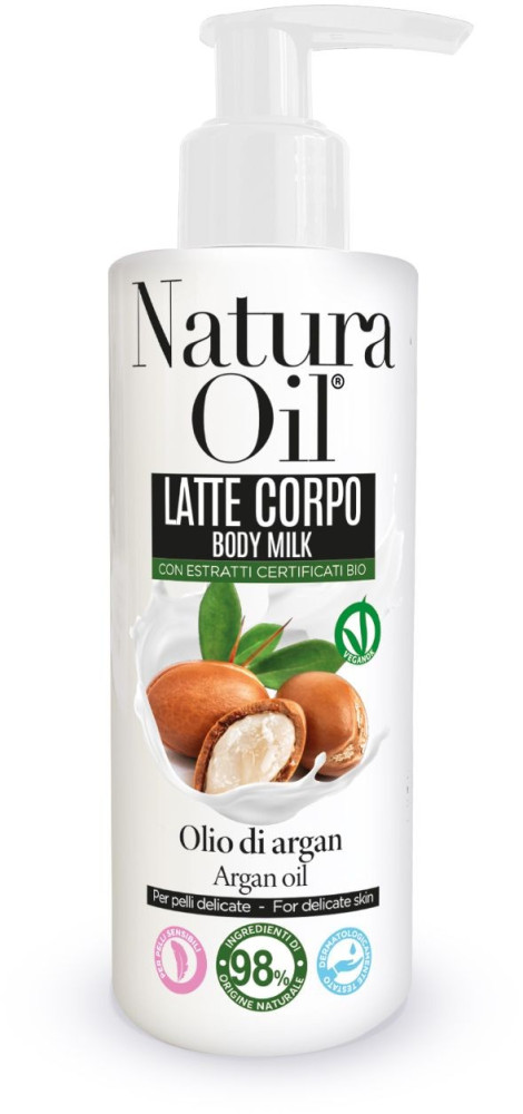 Tělové mléko Natura Oil argan 102944