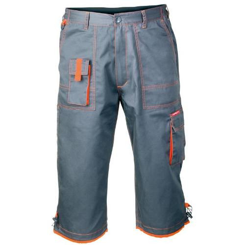 Kalhoty šedé 3/4, vel. XL 176-182/98-102, LAHTI PRO